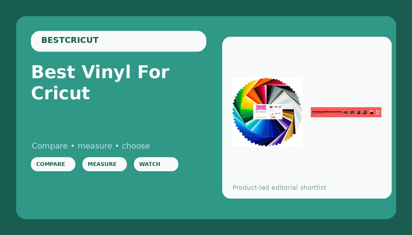 Best Vinyl For Cricut - BestCricut review with measurements and honest opinion
