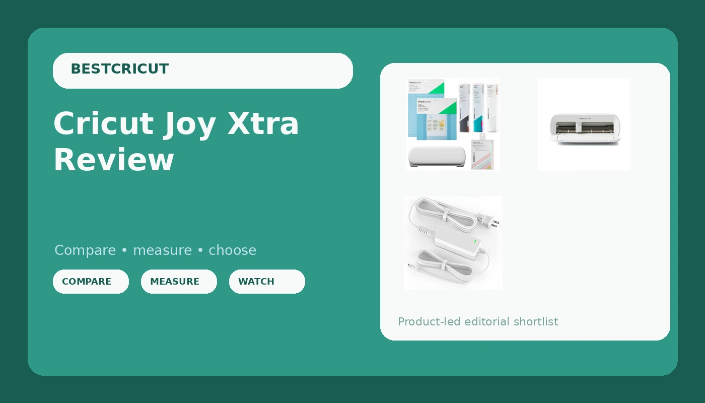 Cricut Joy Xtra Review - BestCricut review with measurements and honest opinion