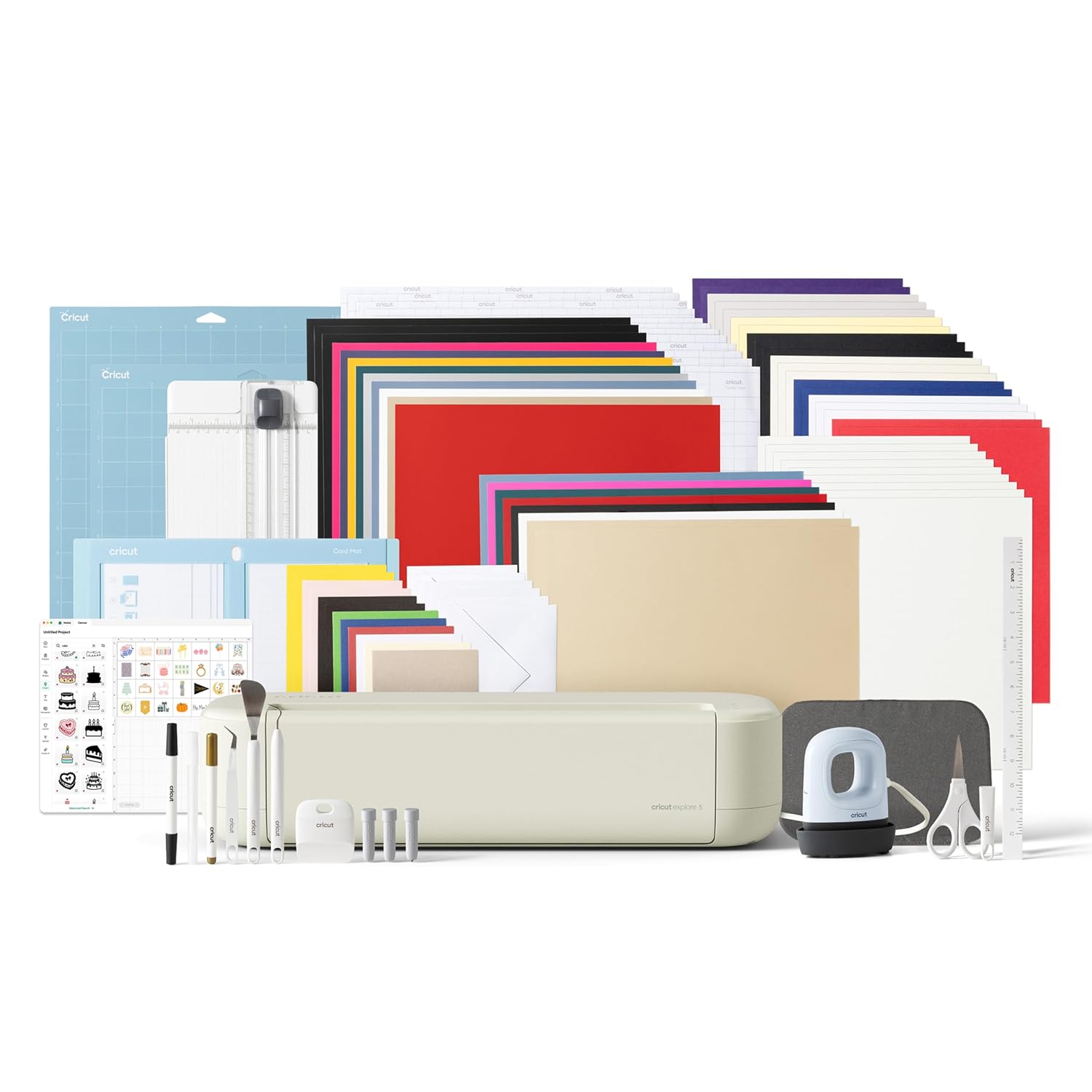 Cricut Explore 5 Ultimate Bundle in Taupe